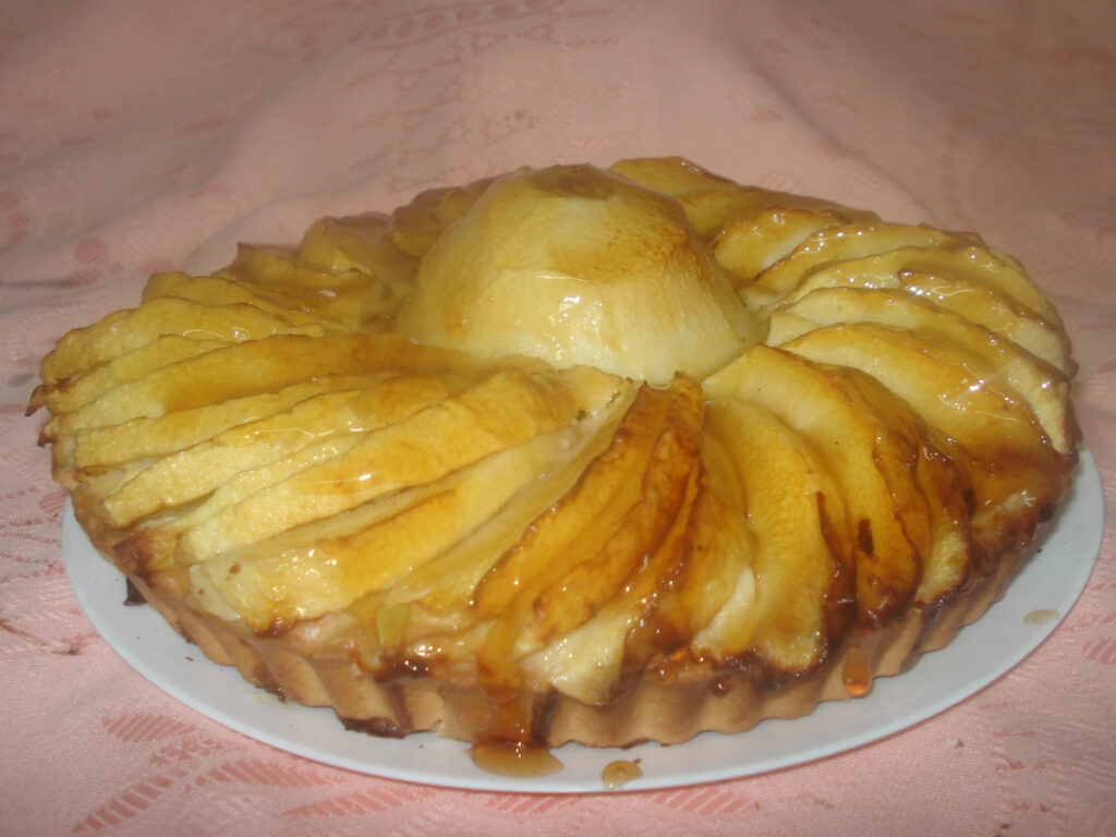 tarta de manzana